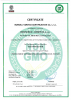 GMO Free Certificate