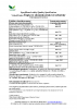 Specification of quality.